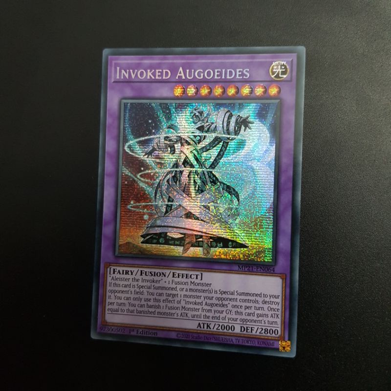 Invoked Augoeides - MP21-EN064 - Prismatic Secret Rare 1st Edition
