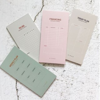 Note Pad Planning