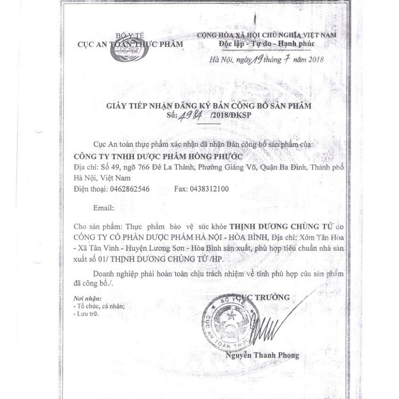 Thịnh Dương Chủng Tử giúp cho cơ thể được khỏe mạnh, tràn đầy sinh lực - Date mới