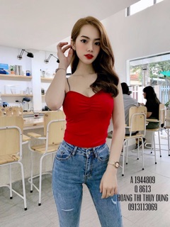 (Xả kho giá gốc) Áo yếm đan dây siêu hot (có mút ngực)