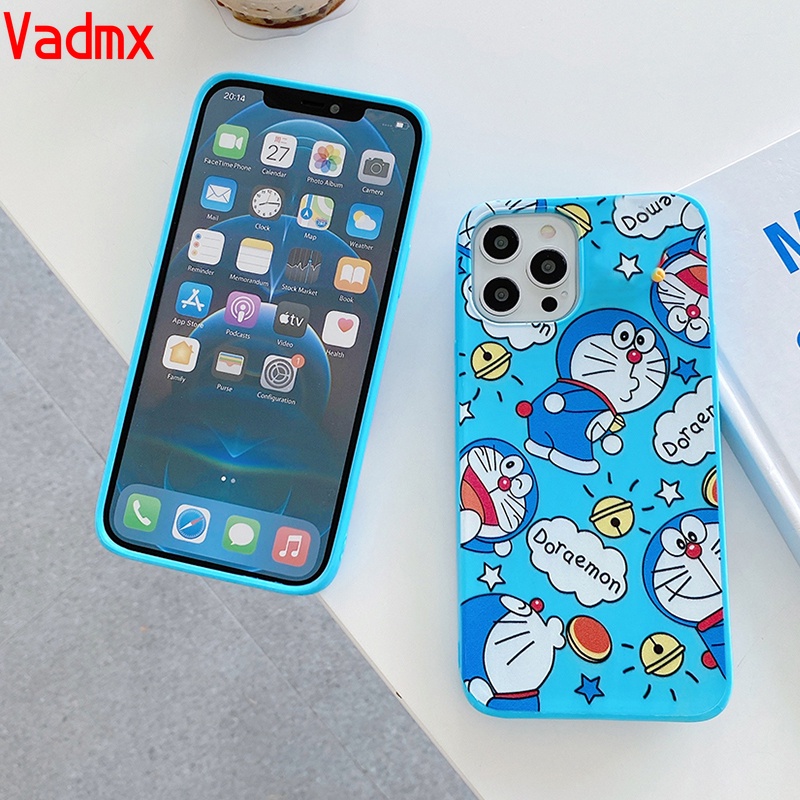 Ốp điện thoại TPU họa tiết Doraemon cho Samsung Galaxy S10 S9 8 Plus S7 Edge A8 A6 Plus A7 A9 2018 A5 A7 2017