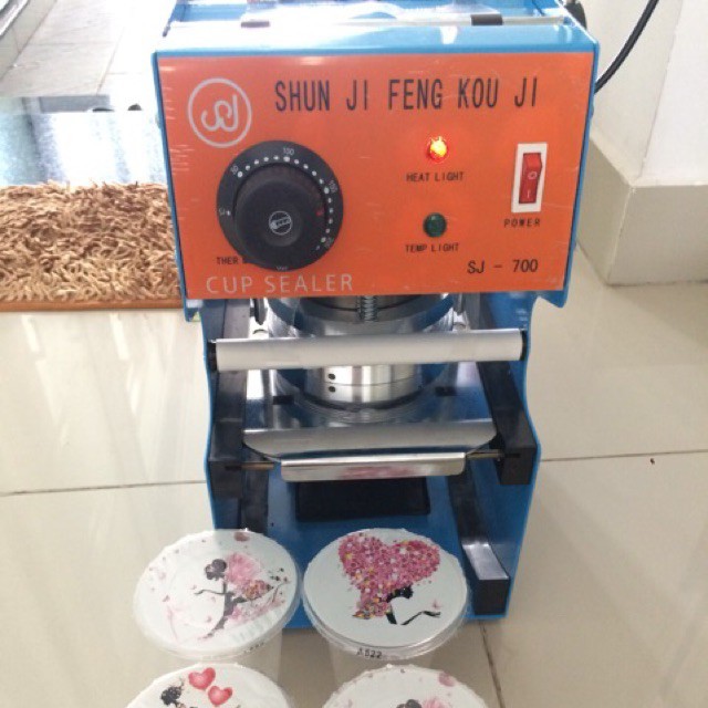 Máy ép miệng ly Shunji 700ml