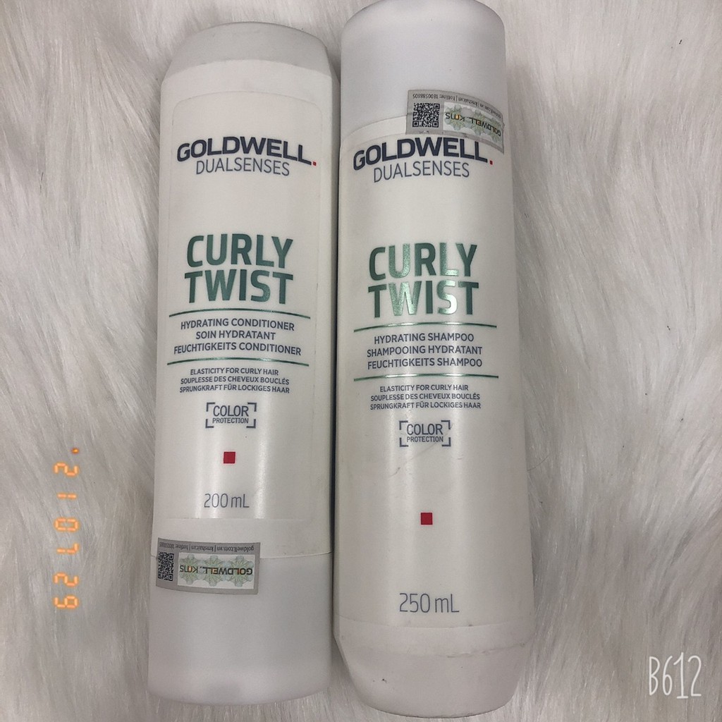 Bộ dầu gội xả dành cho tóc uốn xoăn GOLDWELL CURLY TWIST 250ML VÀ 200ML