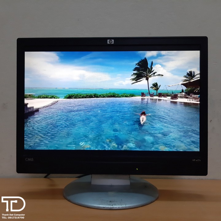 Màn hình máy tính 17 inch HP chữ nhật thanh lý văn phòng - Màn LCD HP 17 inch chữ nhật