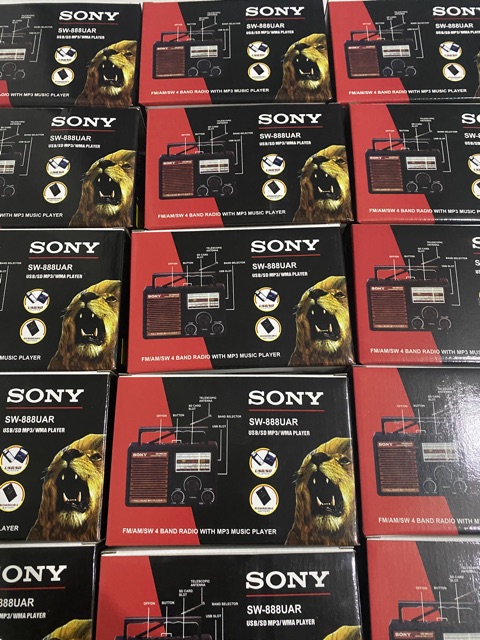 Radio USB thẻ nhớ sony SW-888u