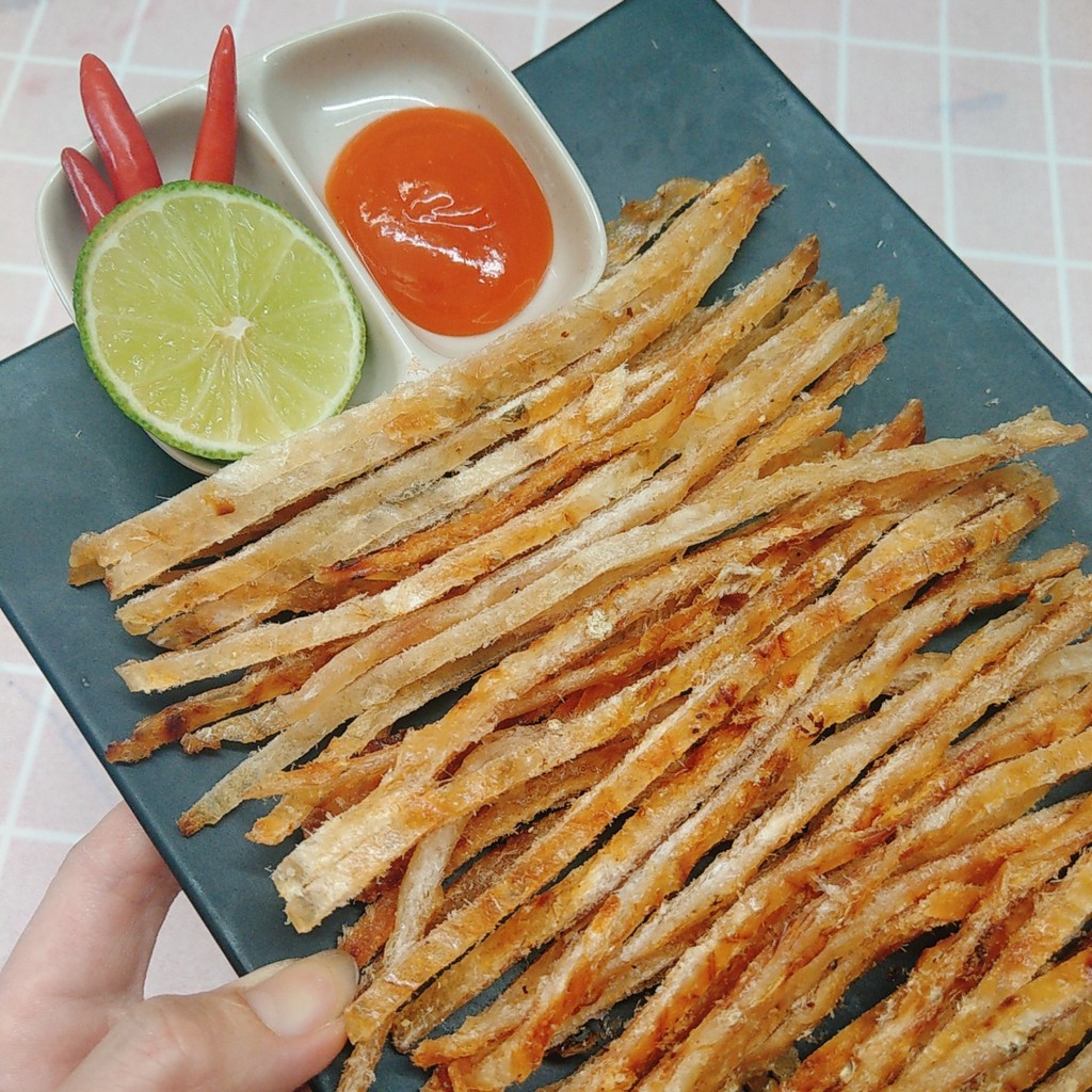 Cá Thiều Que Nướng Tiêu Thơm Ngon Ăn liền - Hanigo Food Đặc Sản Đà Nẵng NGON