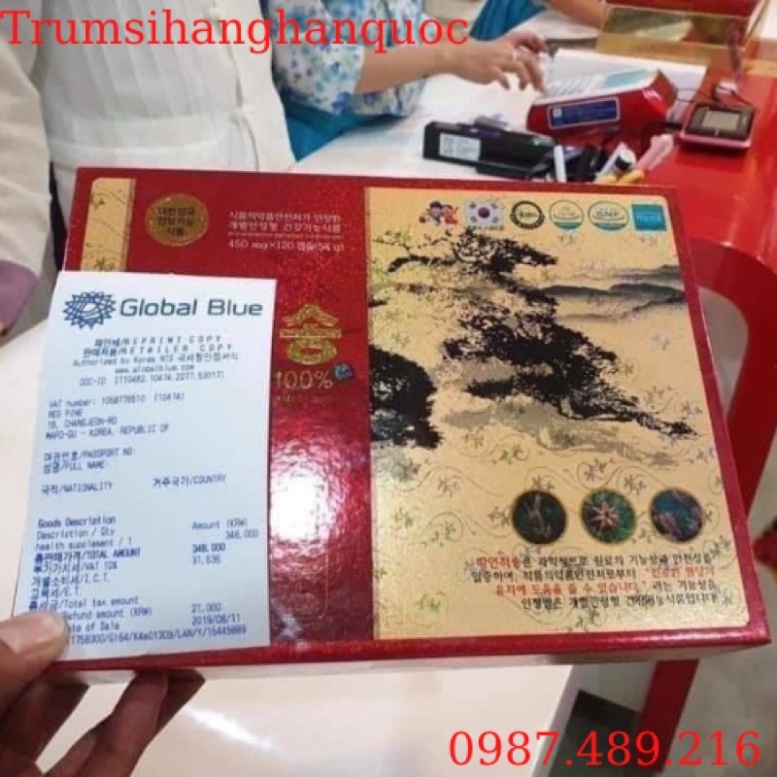 [HÀNG MỚI VỀ] Tinh Dầu Thông Đỏ Chính Phủ Pine Joeksong Hàn Quốc [ Hàng Mới Về ]