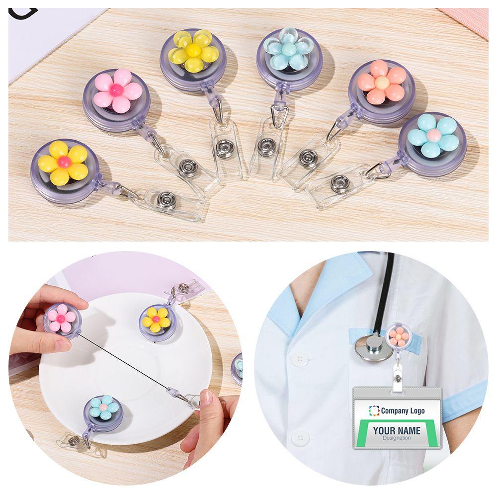 Huy Hiệu Cài Áo Hình Hoa Năm Cánh Kèm Kẹp Cá Sấu Thời Trang Giá Đỡ