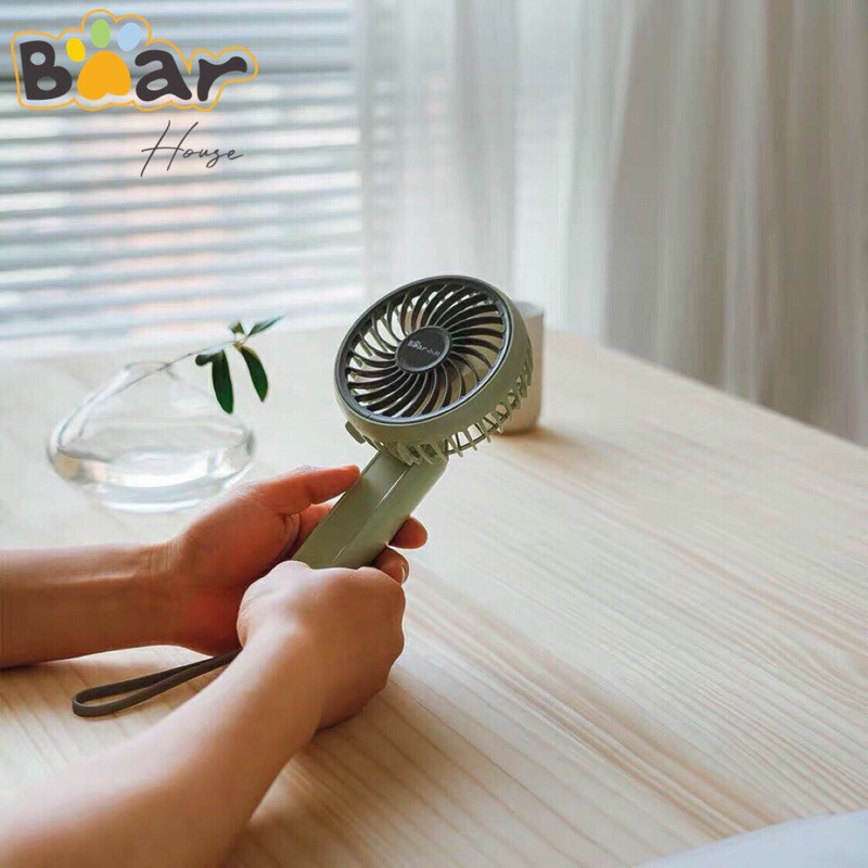 QUẠT SẠC PIN CẦM TAY BEAR A03M1