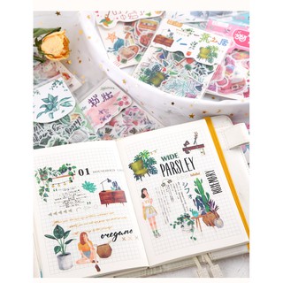 Set 40 miếng hình dán trang trí Deco sticky