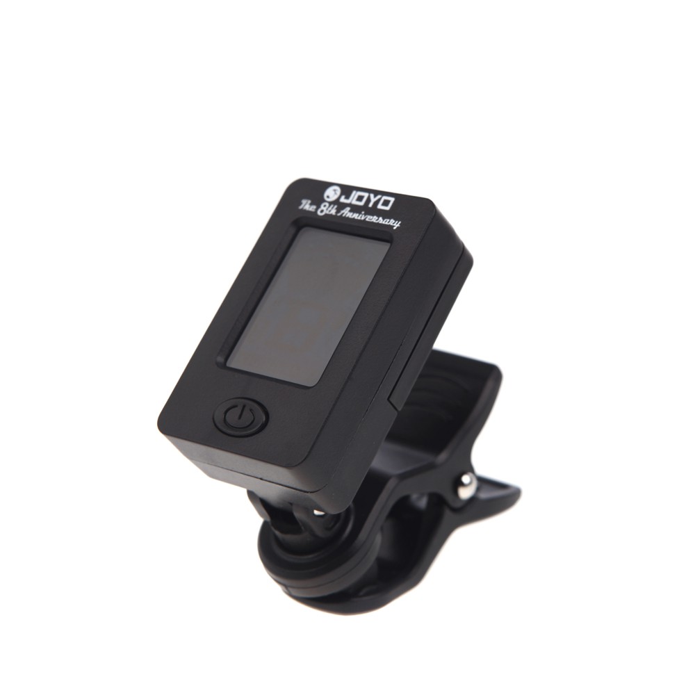 Ĩ JOYO JT-01 Mini Digital LCD Clip-on Tuner for Chromatic Guitar Bass Violin Ukulele C Ukulele D