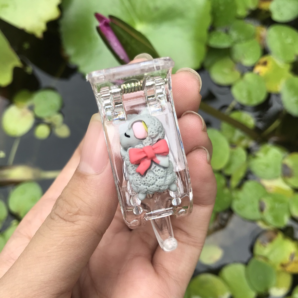 Kẹp Tóc Càng Cua 3 Răng 5 Răng Hoạt Hình Dễ Thương