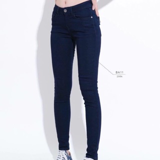 Quần jean Topshop xanh - đen