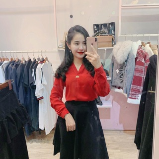 Sơ mi voan lụa