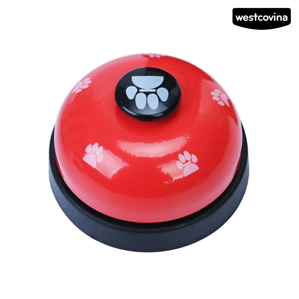 Đồ Chơi Chuông Kim Loại Hình Dấu Chân Đáng Yêu Cho Thú Cưng