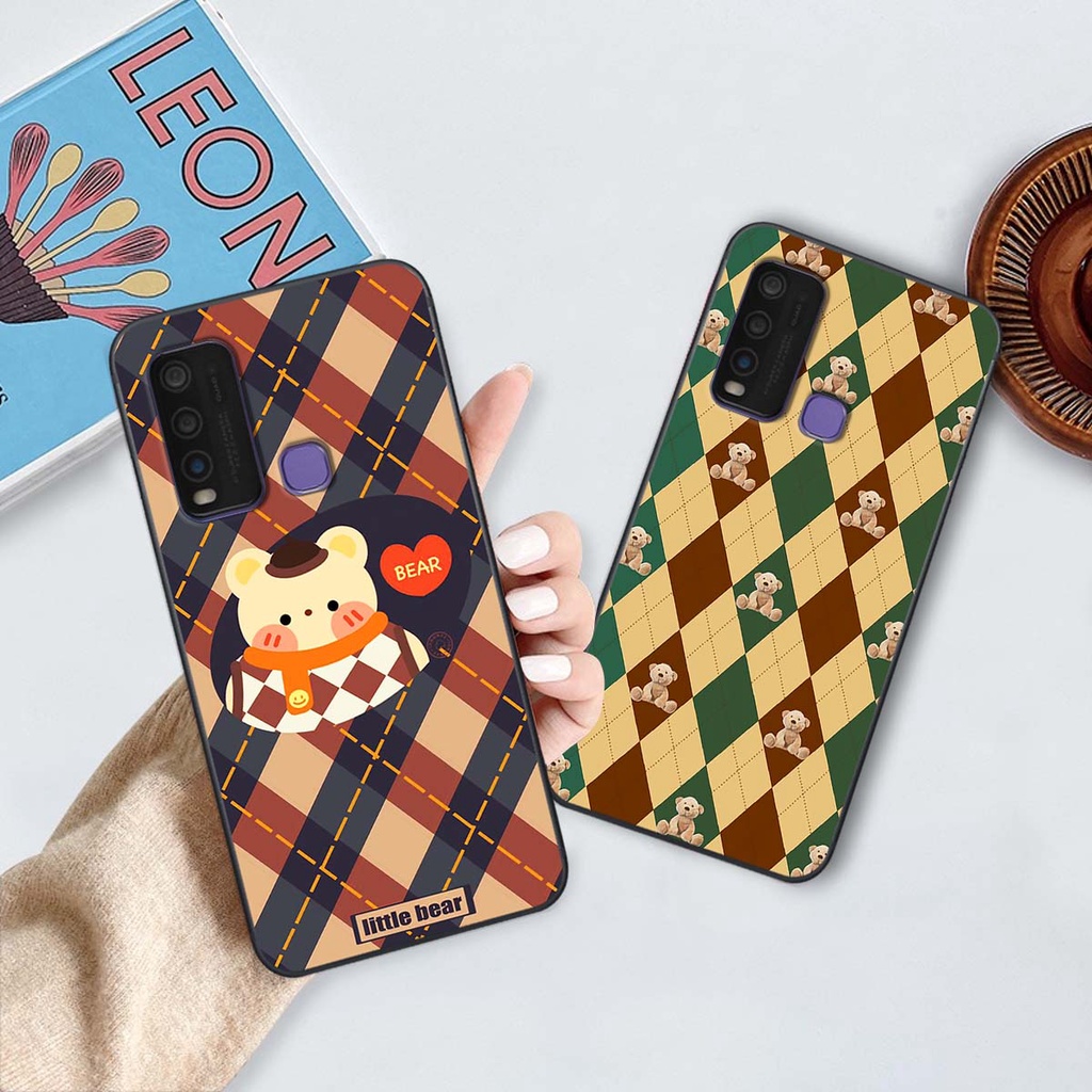 Ốp Vivo Y30 / Y50 họa tiết hoa, gấu thời trang, ốp dẻo bền đẹp