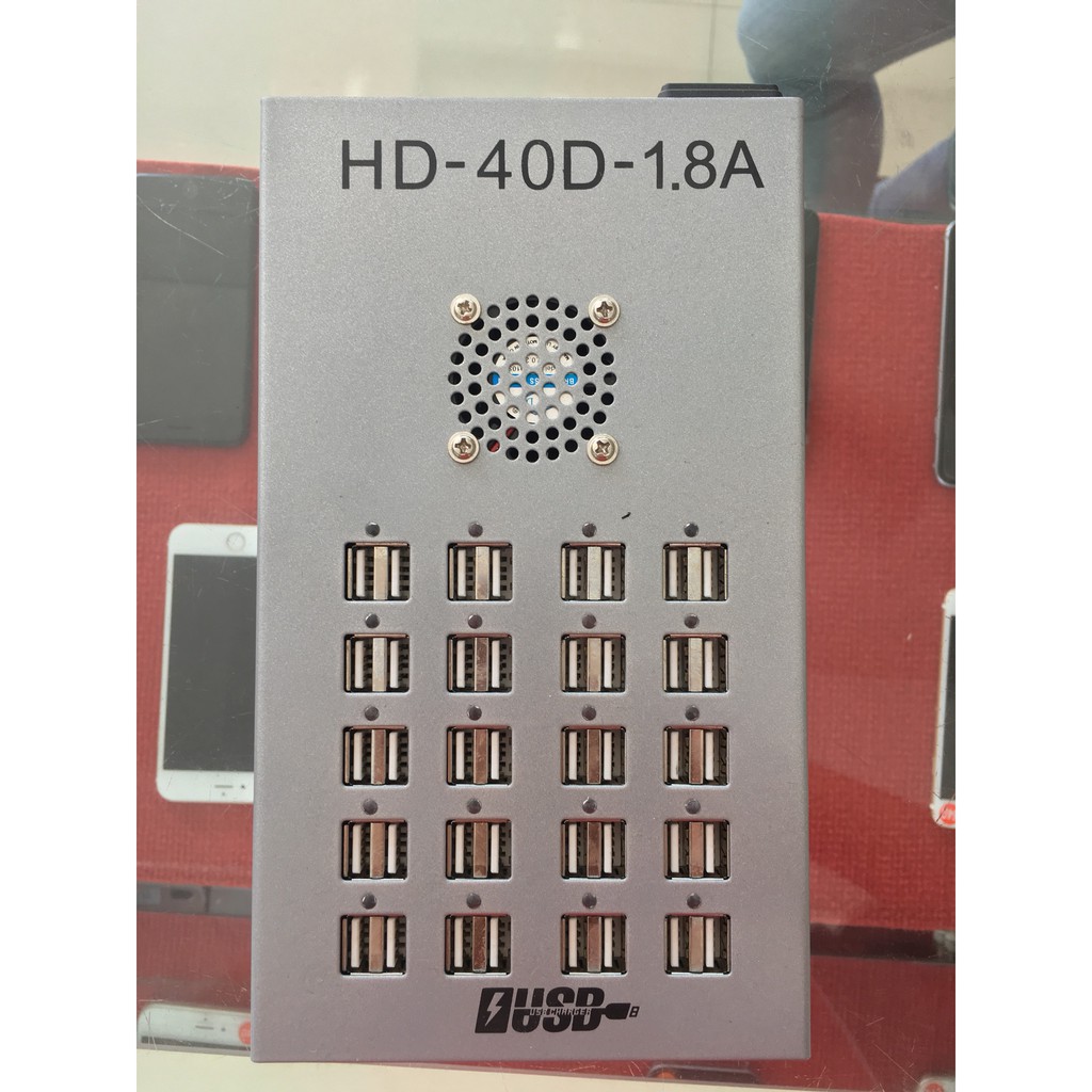 Bộ sạc 40 cổng chính hãng, chất lượng cao