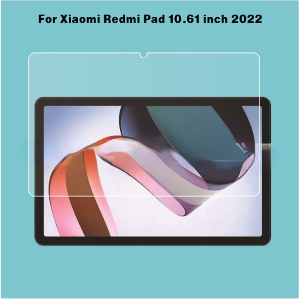 Set 2 Kính Cường Lực Siêu Mỏng Bảo Vệ Màn Hình Cho Xiaomi Redmi Pad 10.61 inch 2022