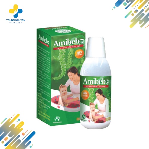 Nước tắm trẻ em Amibebe (Chai 250ml)