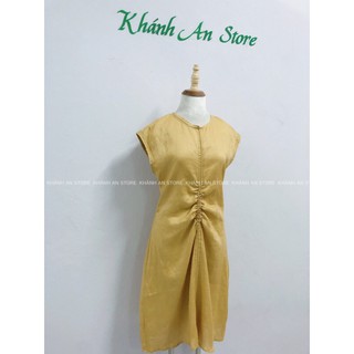 Đầm linen tưng mẹ và bé