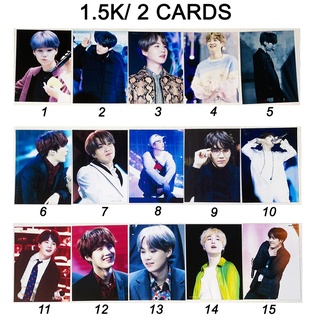 Sale set card  SUGA BTS