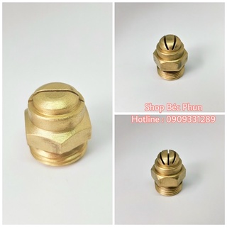 Béc phun 1-2-3 vạch bằng thau phi 21