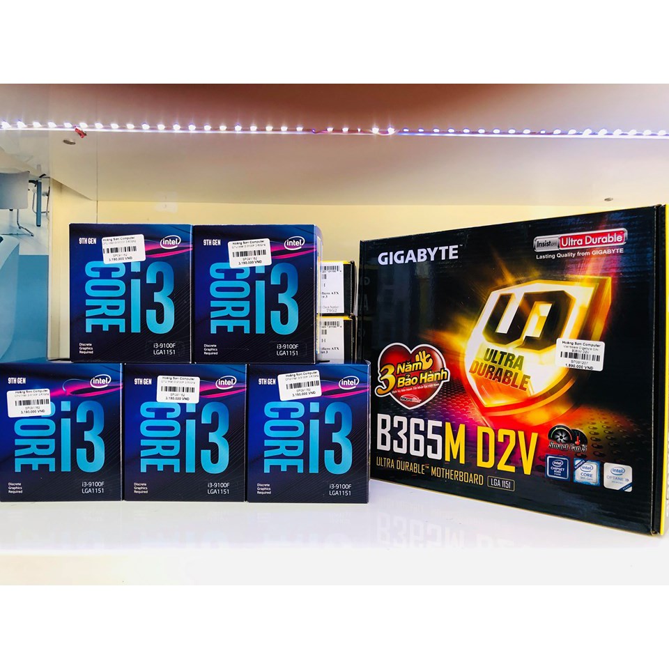 CPU Intel i3 9100F hàng chính hãng Viễn Sơn (BH 3 năm) | BigBuy360 - bigbuy360.vn