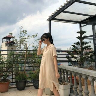 VÁY SƠ MI DÁNG SUÔNG CỰC XINH