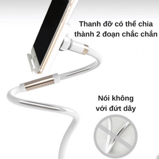 [ CHÍNH HÃNG KAKU ] Giá đỡ kẹp Ipad máy tính bảng điện thoại xoay 360 độ trên bàn giường tiện lợi | BigBuy360 - bigbuy360.vn