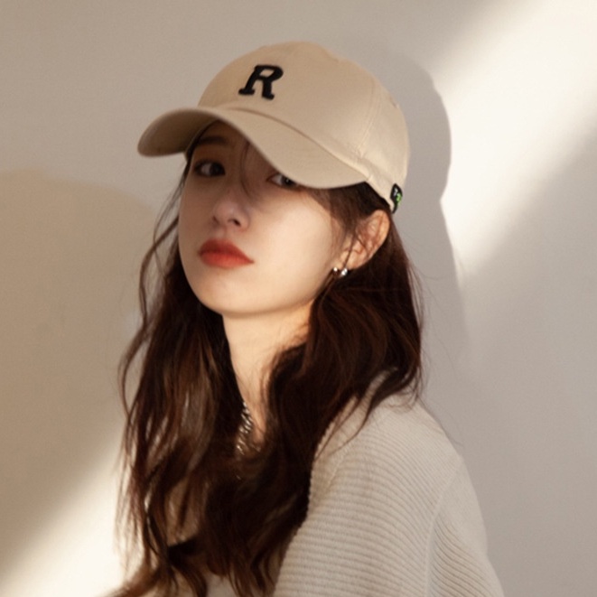 Mũ lưỡi trai thời trang Unisex họa tiết theeo chữ R