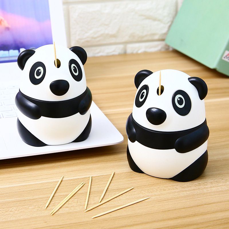 Hộp đựng tăm hình gấu trúc