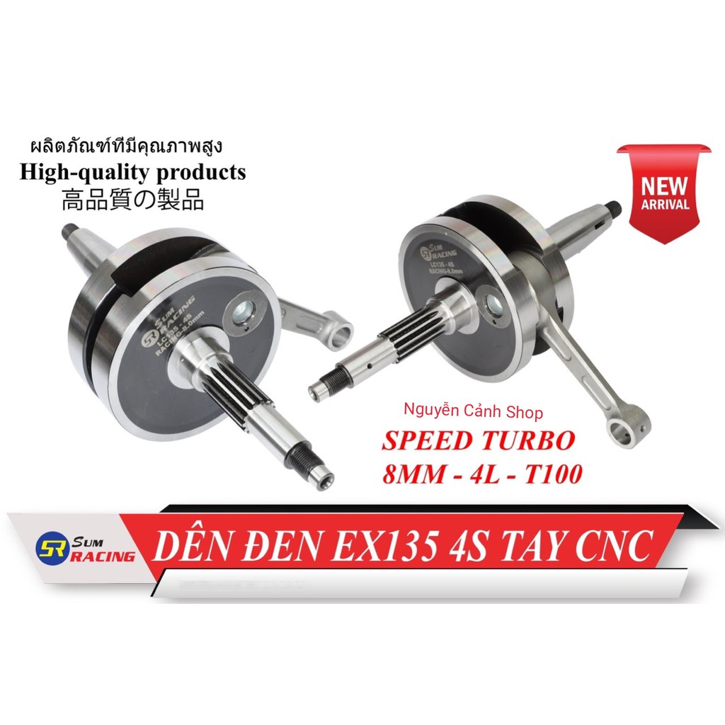 dên xe exciter 4 số