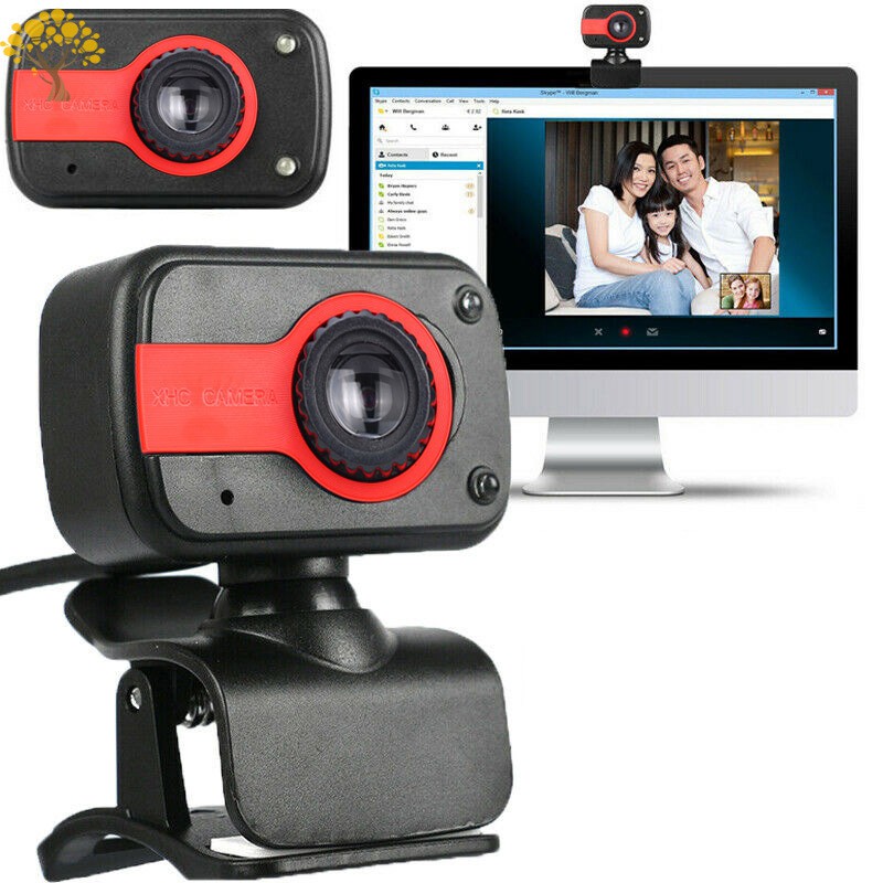 Webcam Điện Tử Kết Nối Usb Với Mic Cho Máy Tính