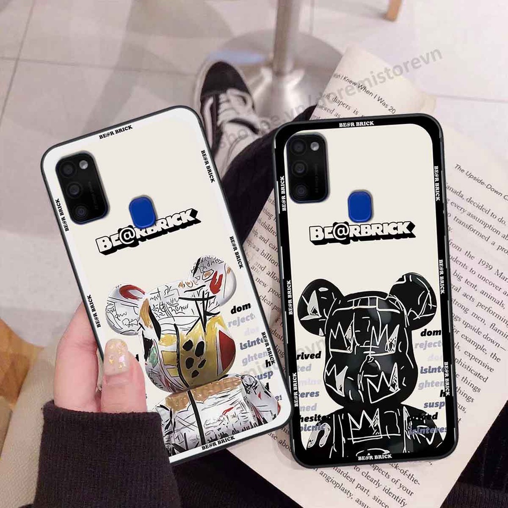 Ốp Samsung M21 / M30s thể thao, bear brick, ốp lưng dẻo thời trang bền đẹp