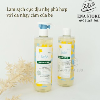 Sữa Tắm gội Klorane Bebe 500ml/chai