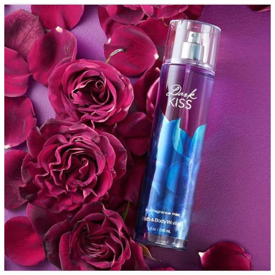 Xịt Thơm Toàn Thân Bath &amp; Body Works Fine Fragrance Mist – Dark Kiss - 236ML