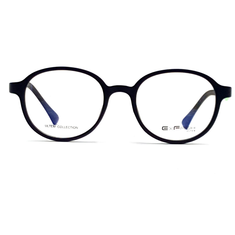 Gọng kính cận nam nữ Exfash EF 4414 C929 chính hãng (tròng cận 0 độ)