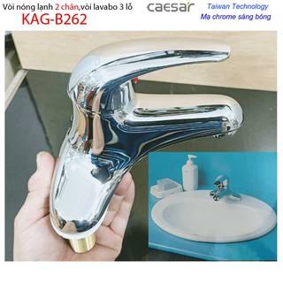 Vòi chậu nóng lạnh CAESAR B262