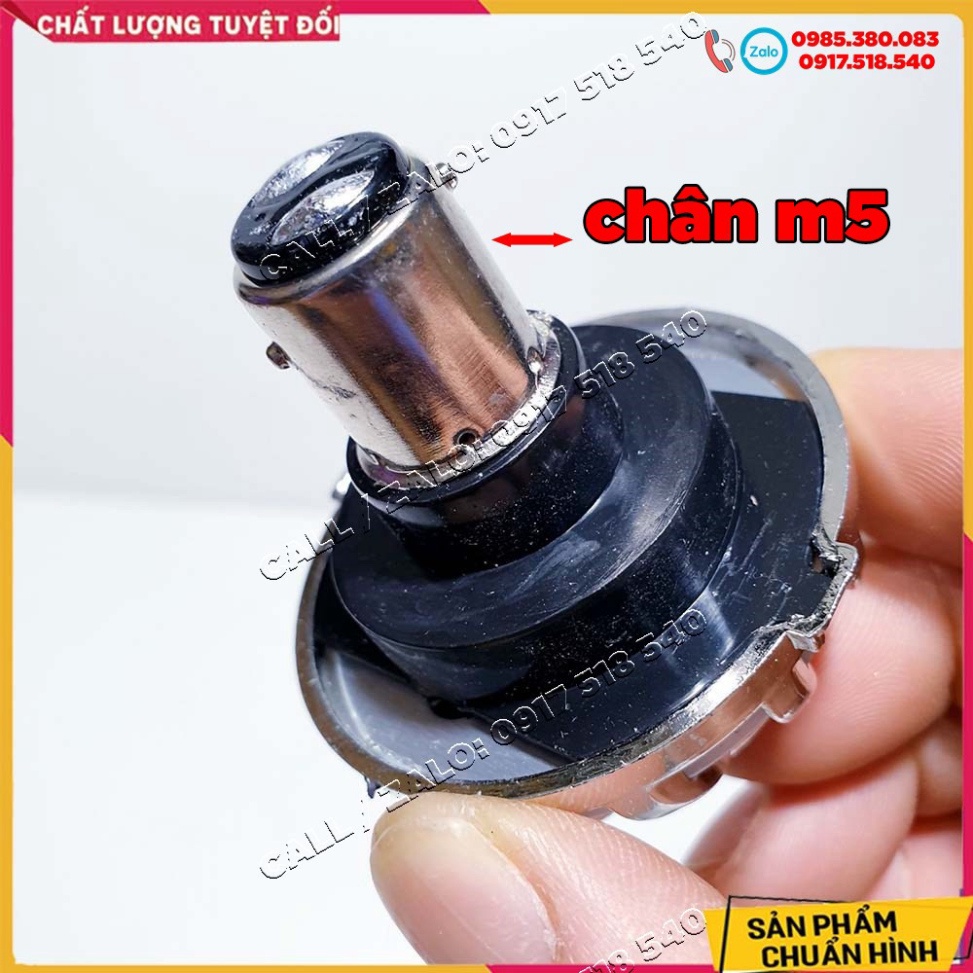 ✅ Đèn Hậu Bi Cầu Viền 7 Màu Lắp Wave - Dream - Sirius, Raider ( chân M5 ) ✅ Ảnh thật Sp