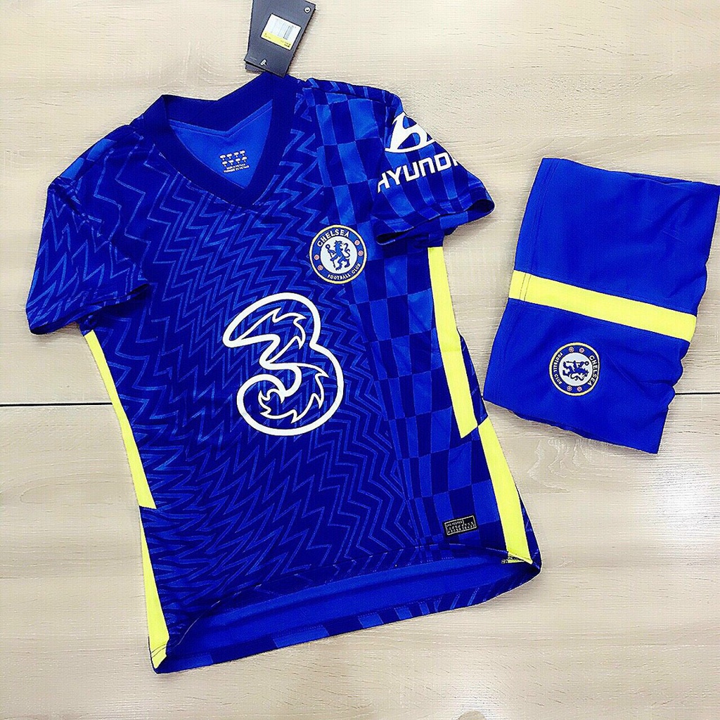 Bộ quần áo CLB bóng đá Chelsea xanh sân nhà 2021-2022