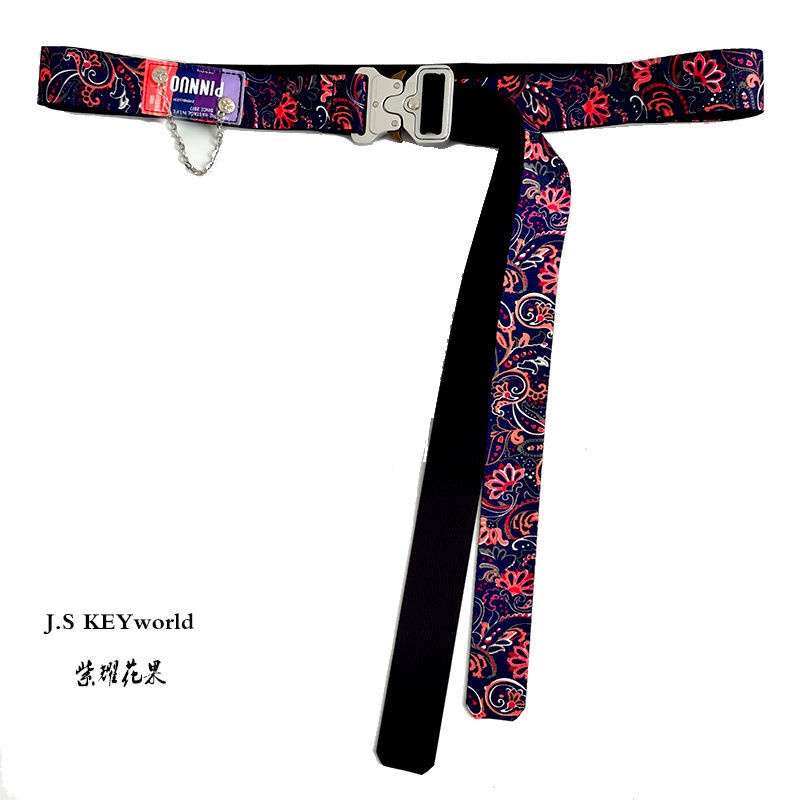 Thắt Lưng Vải Canvas Phong Cách hip hop Trẻ Trung Cho Nam Nữ