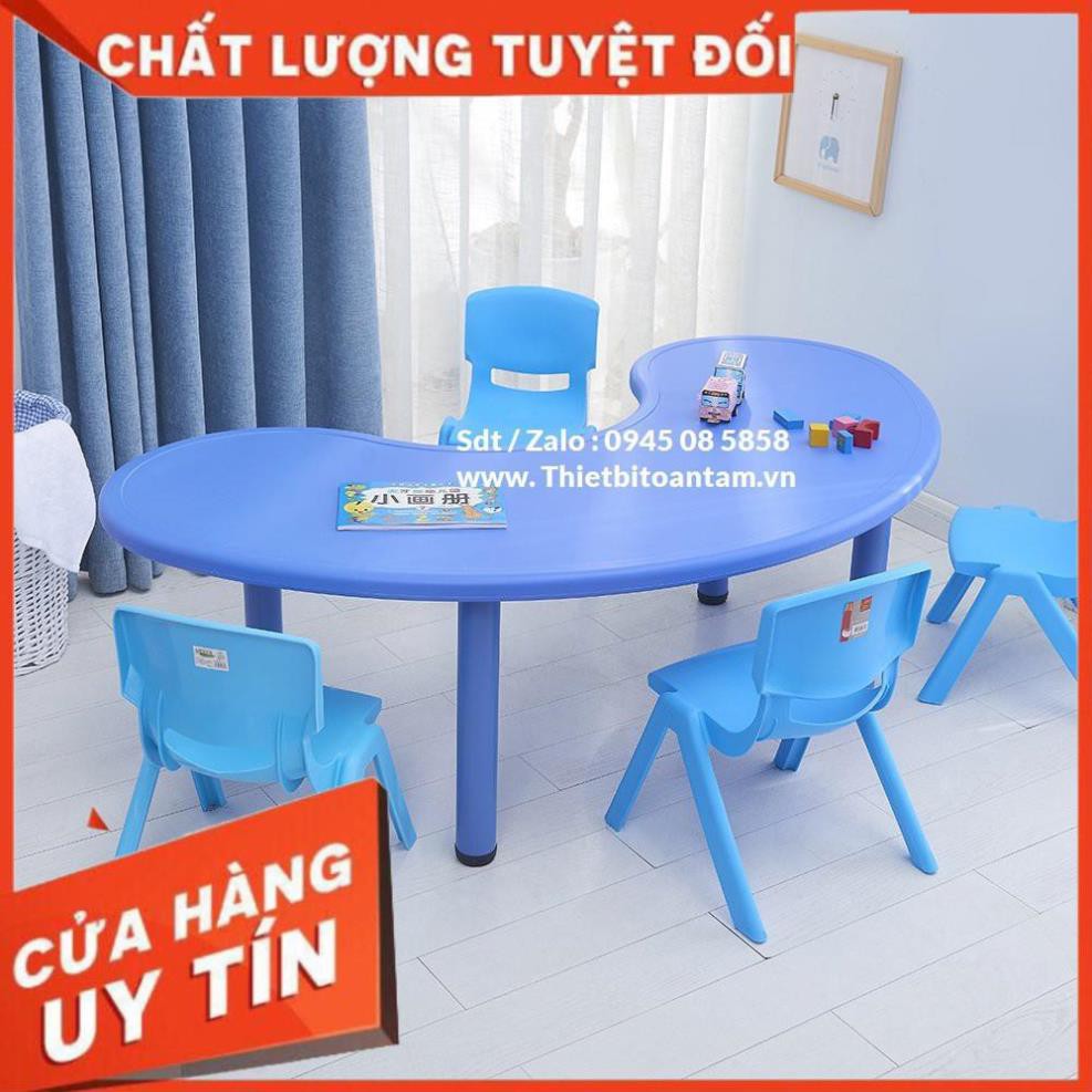 hàng chất lượng -  Bàn  học sinh hình cung cho trẻ em từ tiểu học lớp 1 trở lên