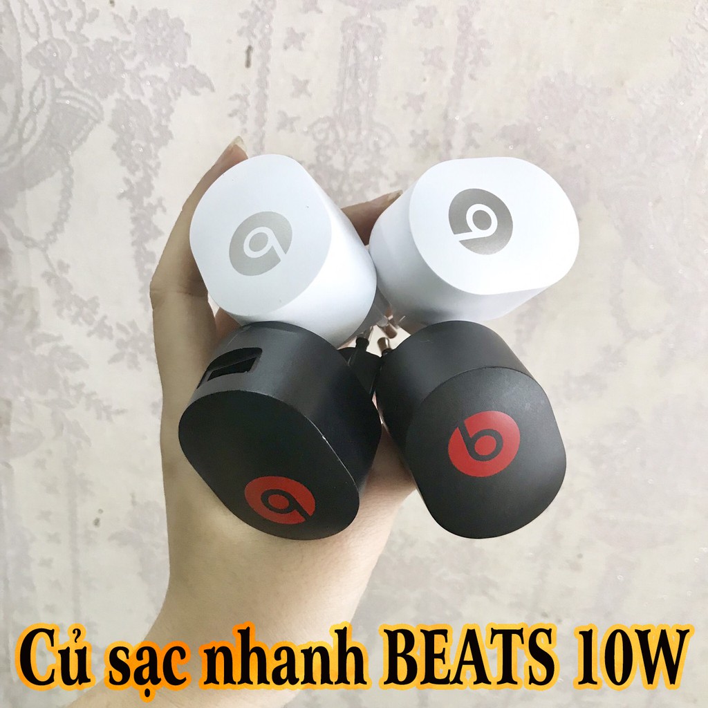 Củ sạc nhanh BEATS 10W zin, sạc siêu nhanh, siêu bền