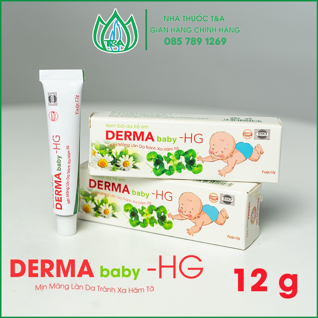 Kem chống hăm cho bé Derma Baby HG