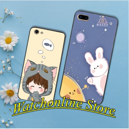 Ốp silicon  in UV iPhone 12 12 pro 12 pro max X/xs Xr XS max 11 11 pro 11 pro max 6 6S 6/6S PLUS 7 8 7/8 PLUS Thỏ láu