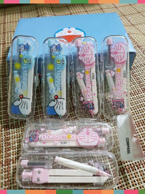 12 bộ compa chì bấm, compa chì kim