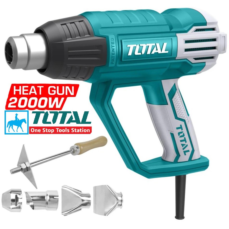 TOTAL Máy Khò Nhiệt Thổi Nhiệt Thổi Hơi Nóng 2000W TB2006 DSG HG200028