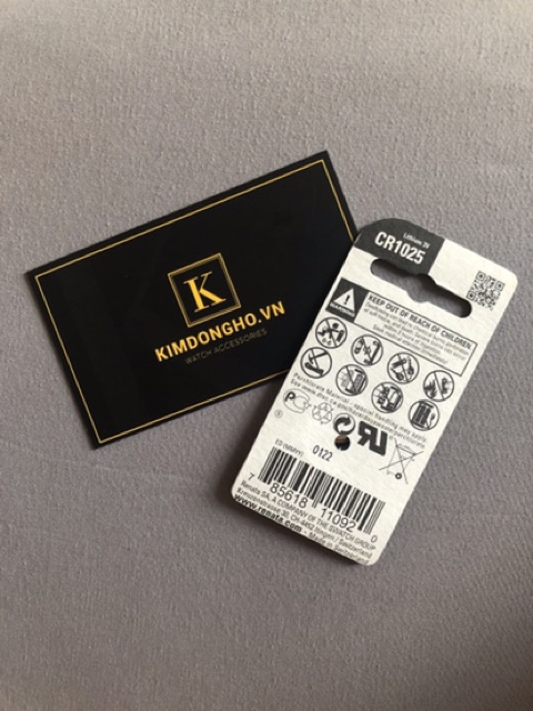 Pin CR1025 Renata Lithium 3V Chính Hãng Vỉ 1 Viên 1025 - Made In Swiss