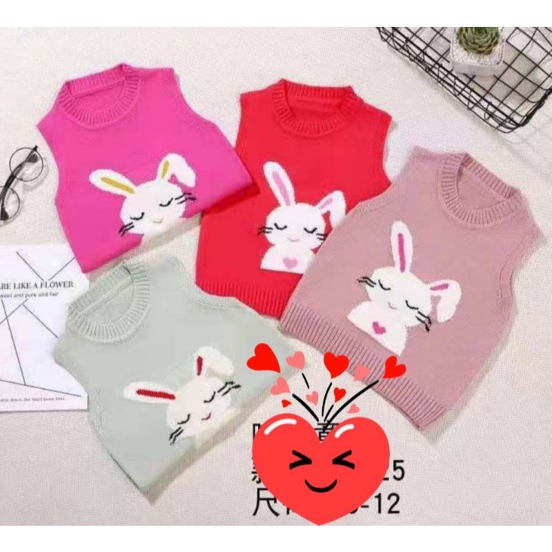 Áo gile len bé gái hàng quảng châu chất đẹp