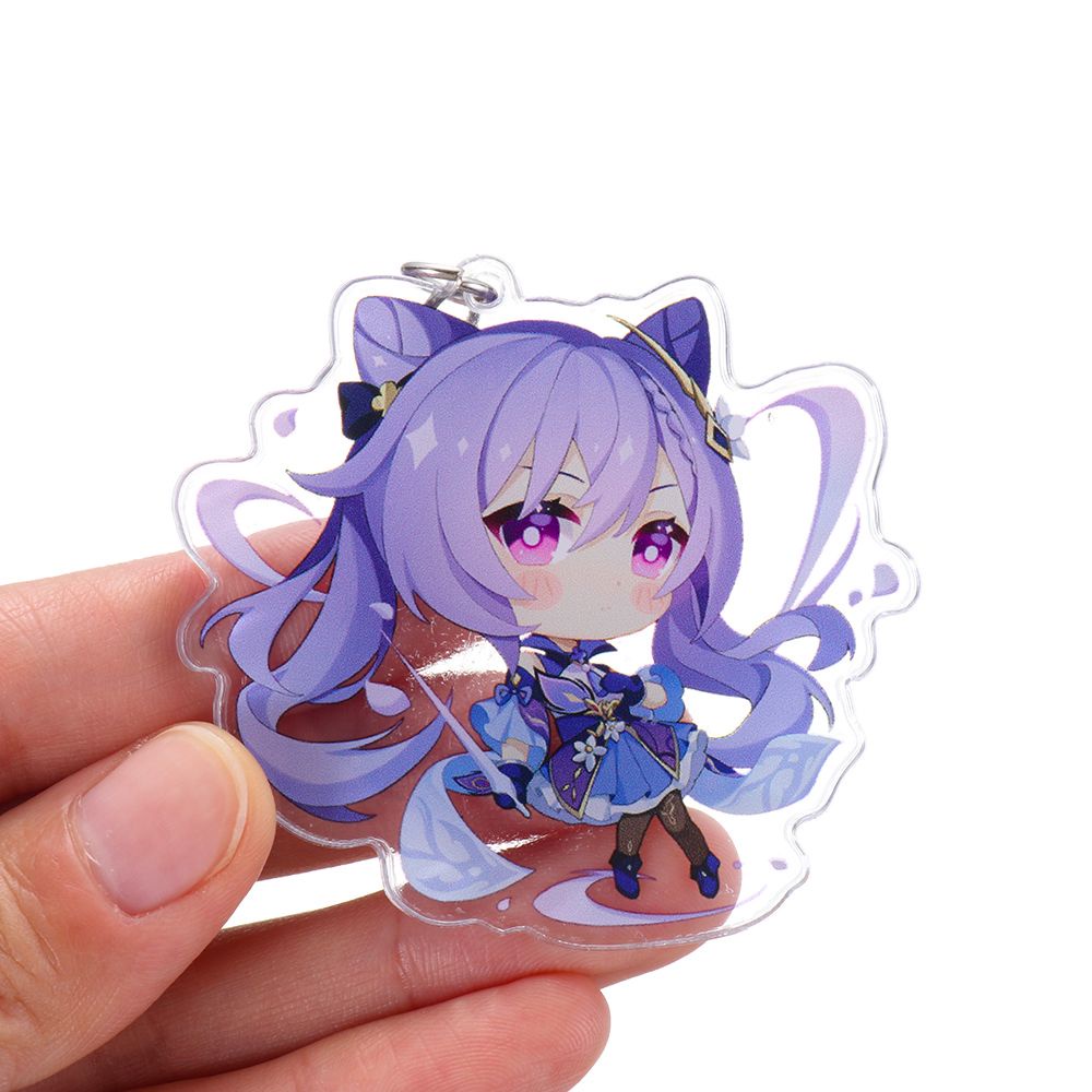 Móc Khóa Acrylic Hai Mặt Hình Nhân Vật Anime Mihan1